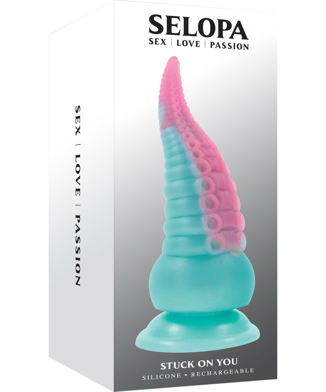 Evolved Stuck On You Fantasy Silicone Vibrator