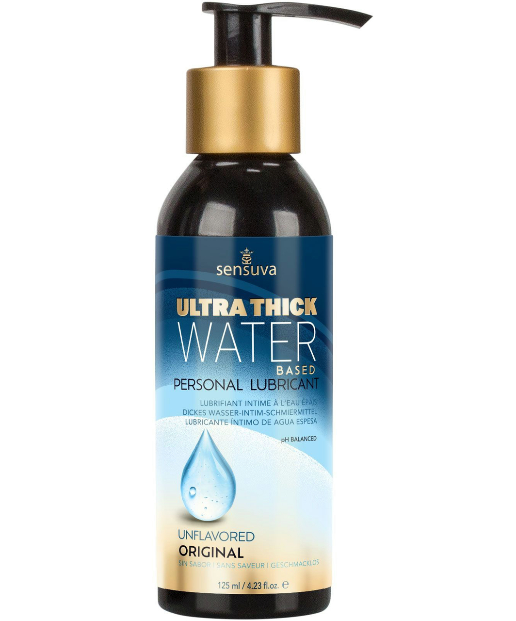 Sensuva Ultra Thick biezs ūdens bāzes lubrikants (57 / 125 ml)