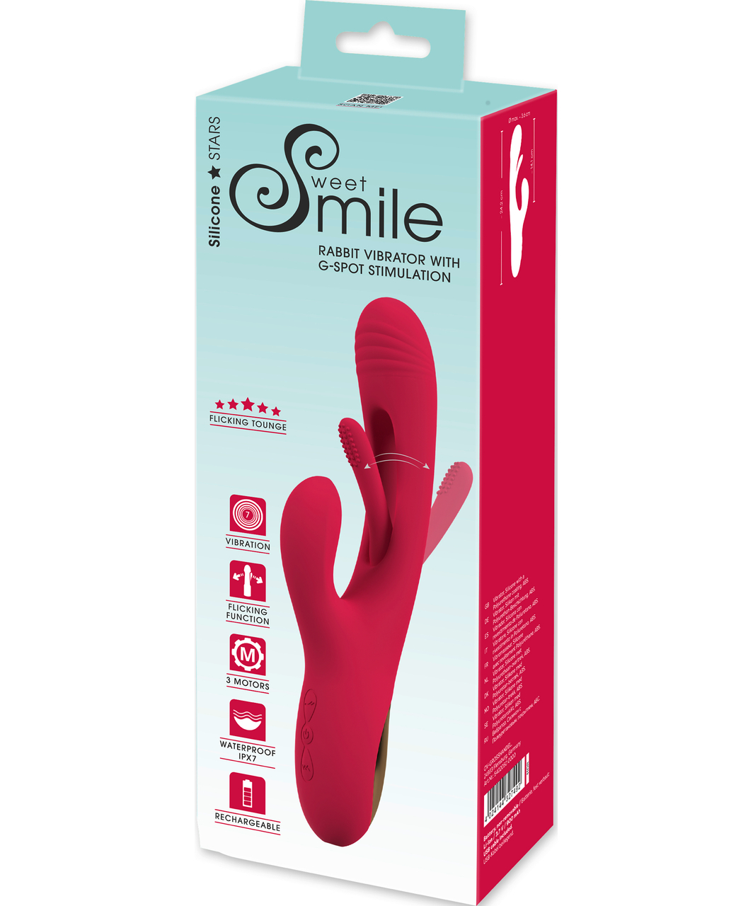 Smile Flapper G-Spot Stimulating Rabbit Vibrator