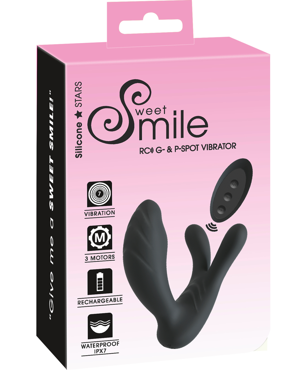 Smile G & P Spot vibrator with remote control