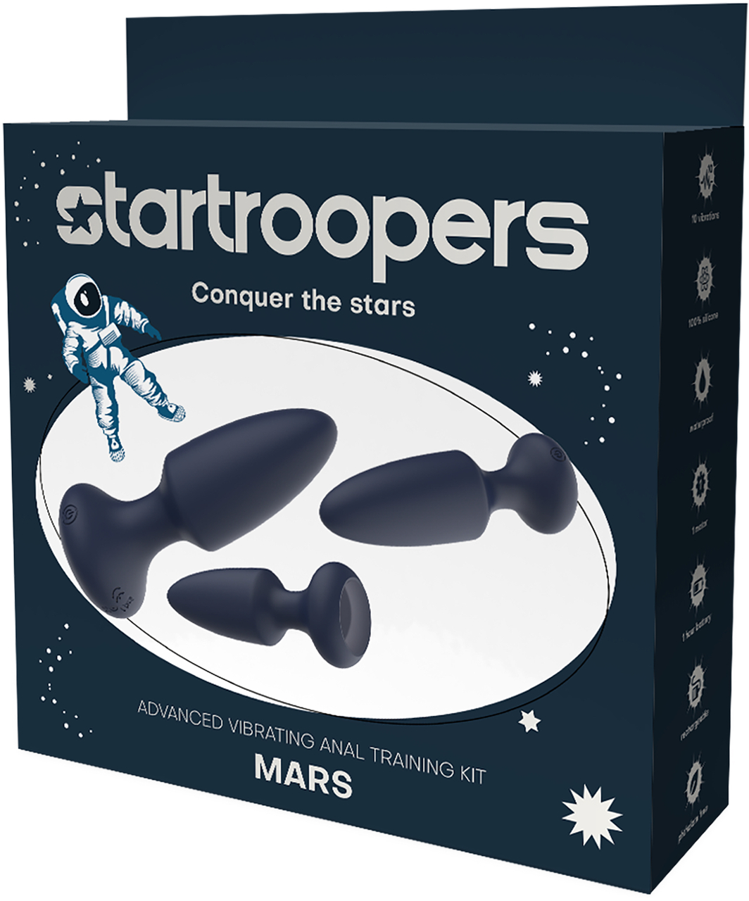 StarTroopers Mars analinių vibratorių rinkinys