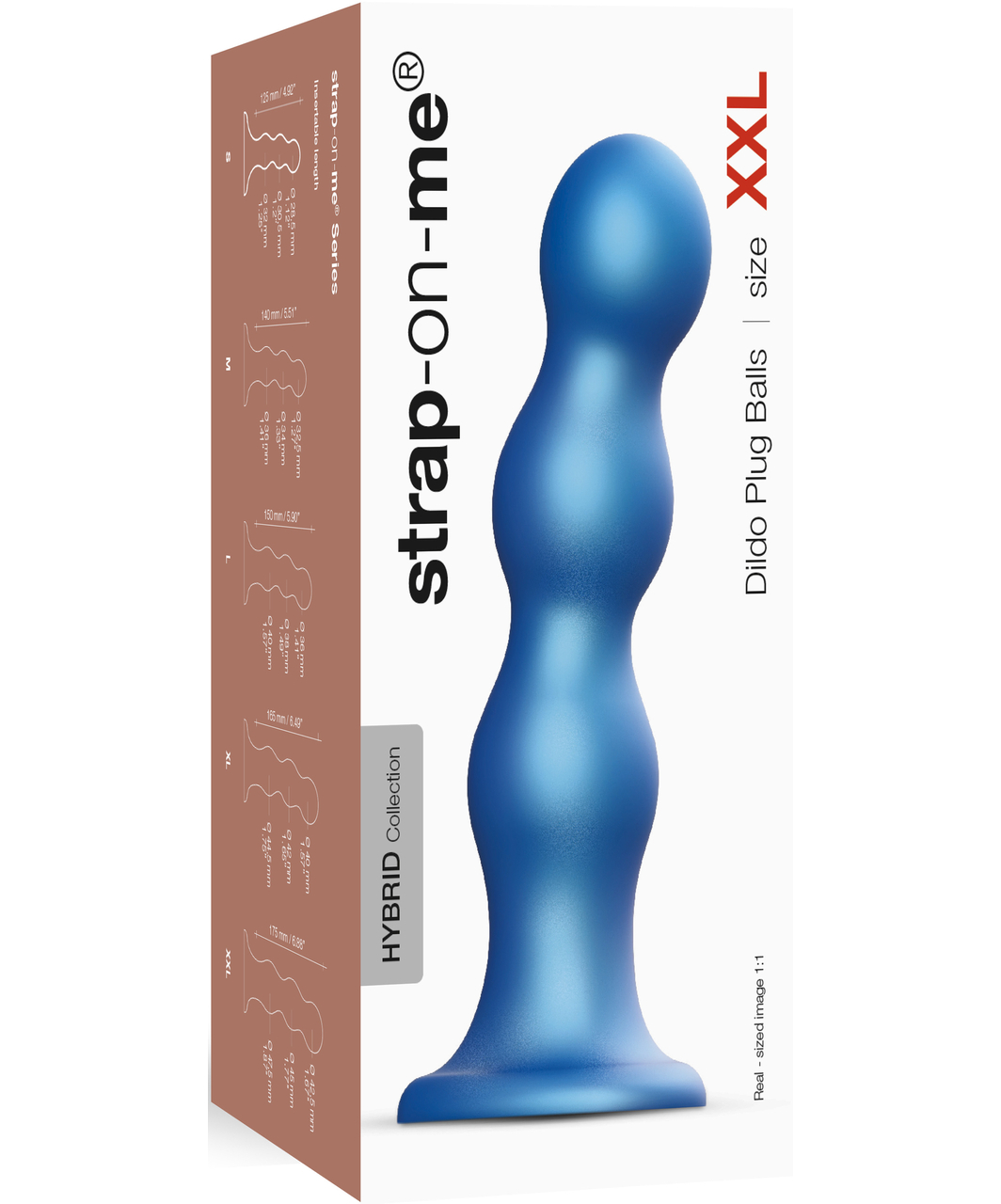 Strap On Me Balls silicone dildo