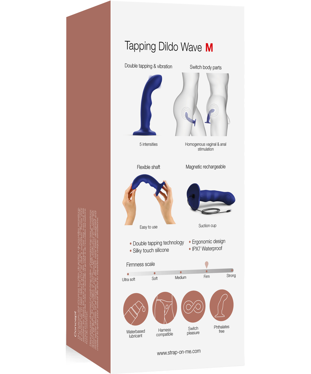 Strap On Me Wave Tapping Vibrator