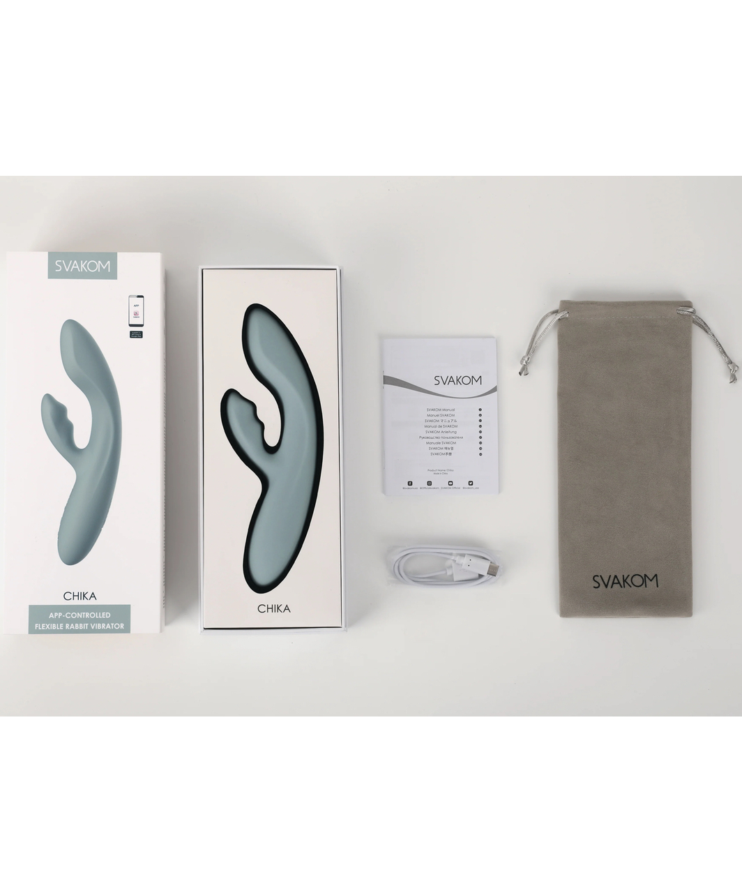 Svakom Chika App-controlled Heating Rabbit Vibrator