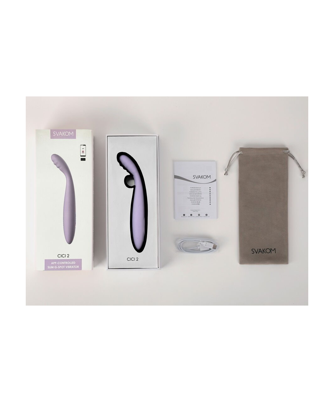 Svakom Cici 2 App-controlled Heating Slim G-spot Vibrator