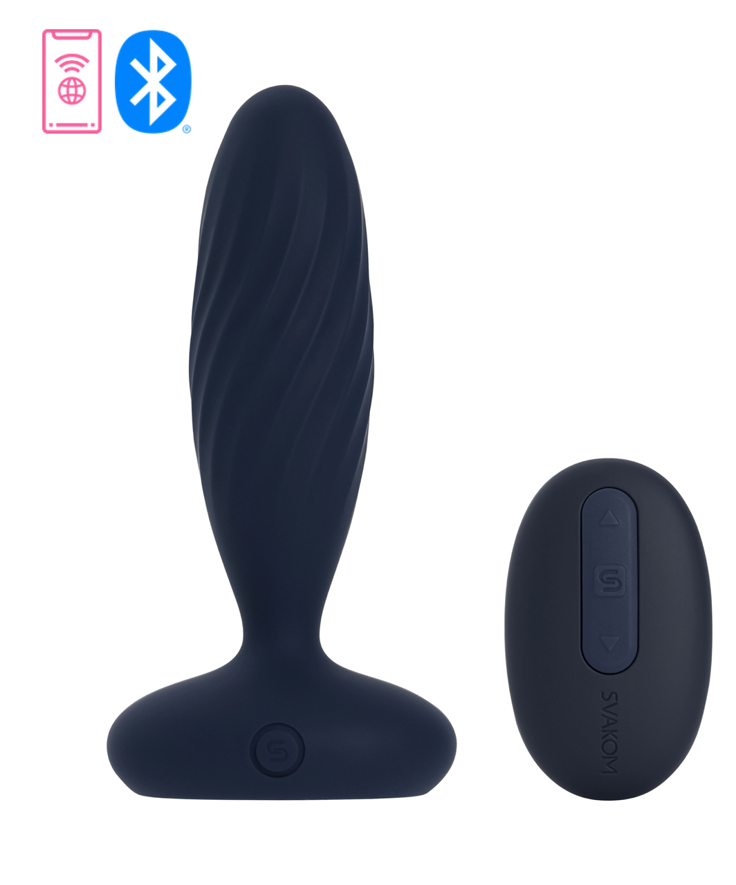 Svakom Jordan Remote & App-controlled Thrusting Anal Vibrator