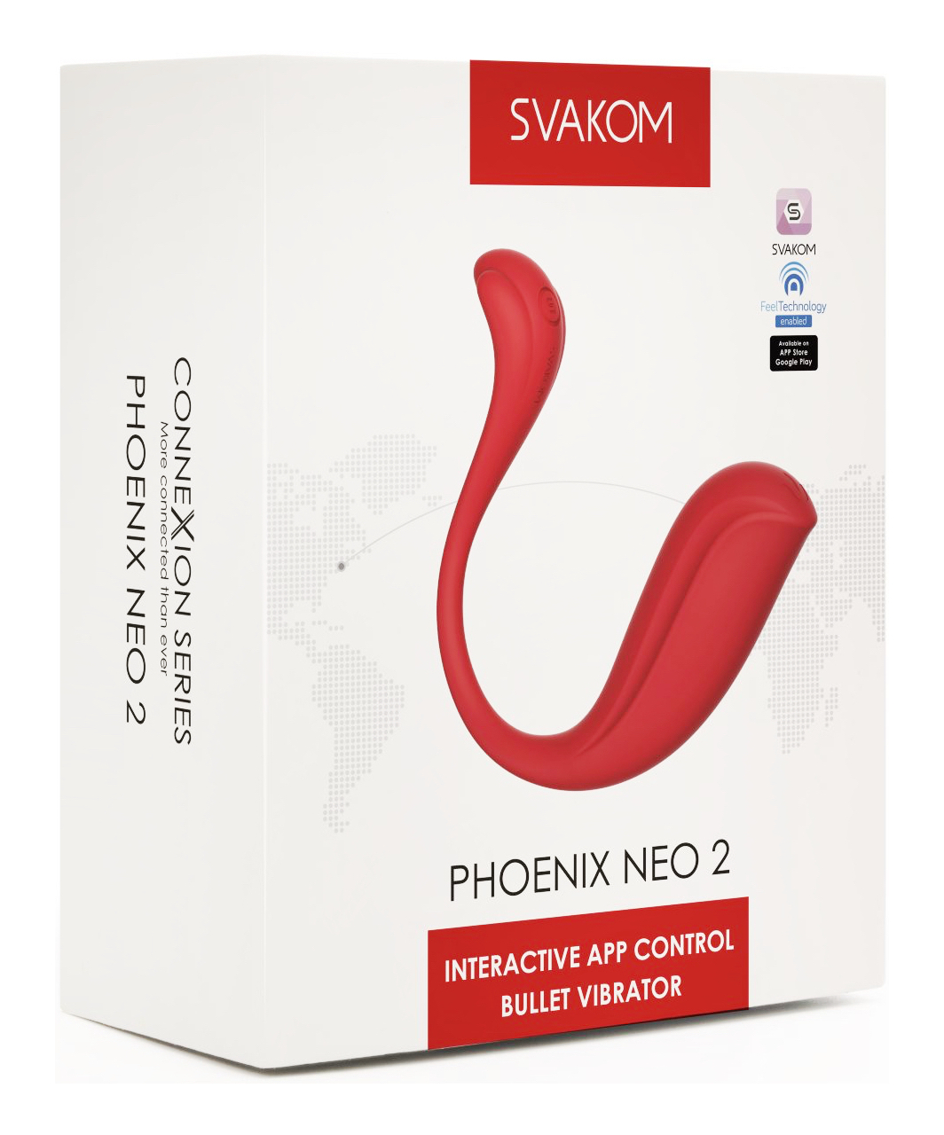 Svakom Phoenix Neo 2 interaktywne wibrujące jajko