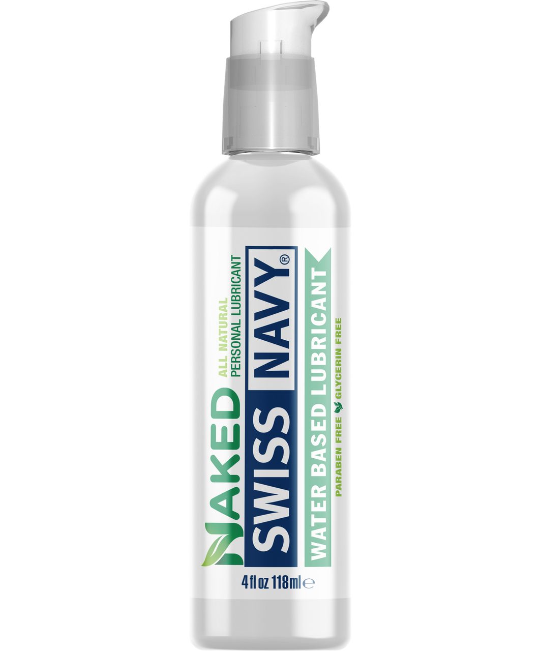 Swiss Navy Naked All Natural lubrikantas (59 / 118 / 237 ml)