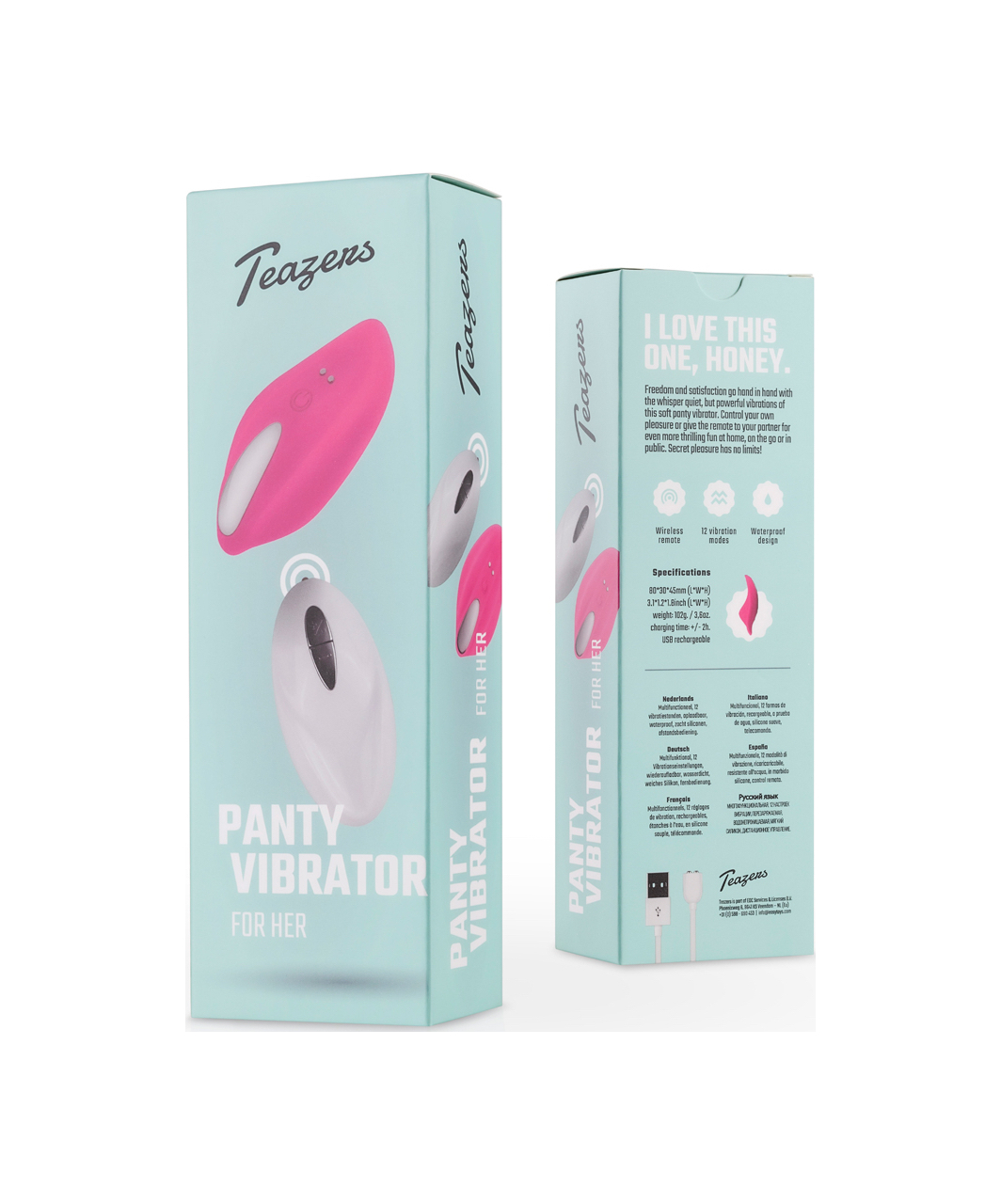 Teazers Panty Vibe minivibrators ar tālvadības pulti