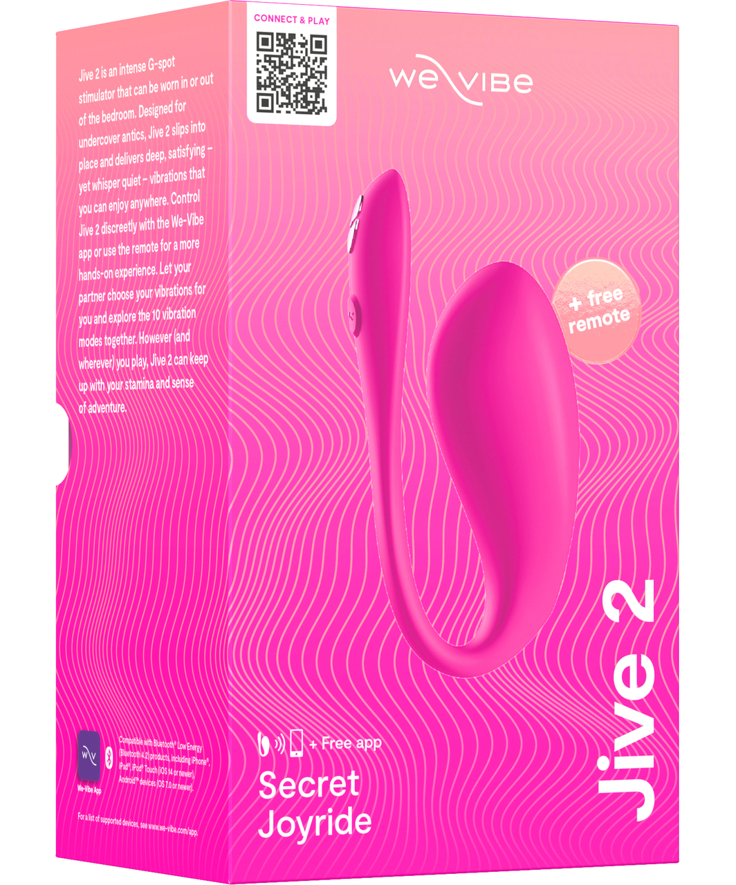 We-Vibe Jive 2 tālvadības vibroola