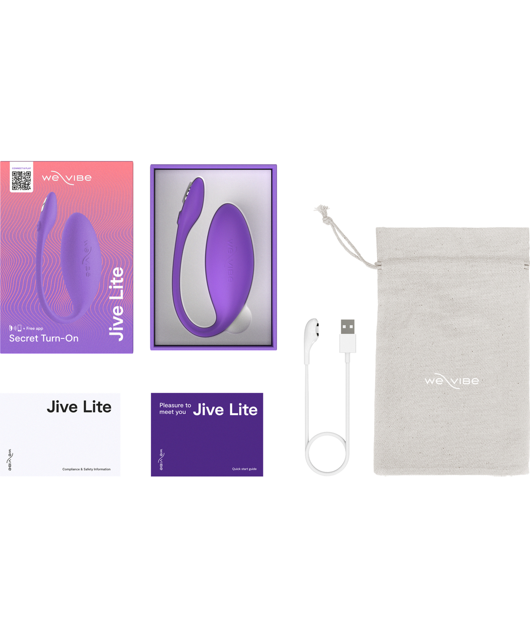 We-Vibe Jive Lite App-controlled Egg Vibrator