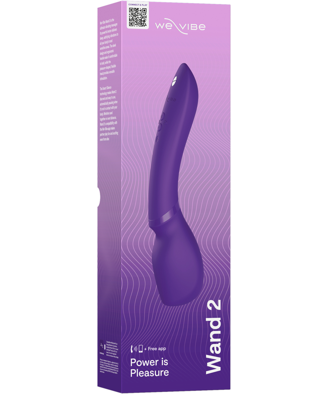 We-Vibe Wand 2 tālvadības vibromasažieris