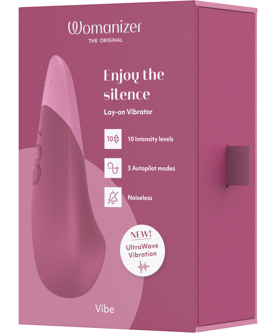 Womanizer Vibe UltraWave technologijos begarsis vibratorius