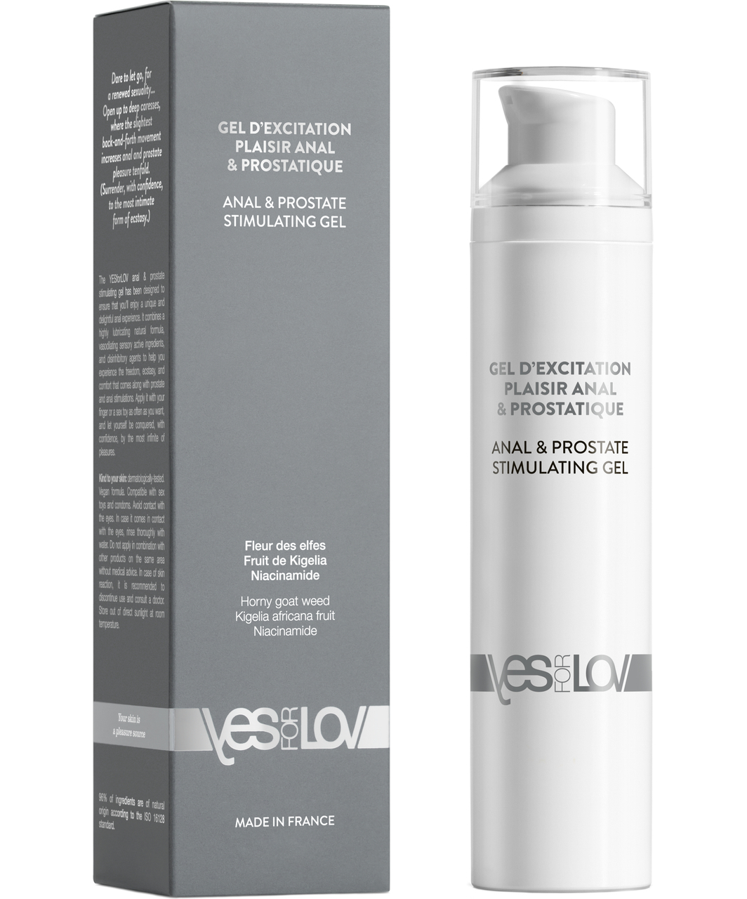 YESforLOV gelis prostatos stimuliacijai (50 ml)