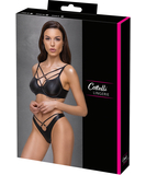 Cottelli Lingerie комплект черного матового нижнего белья