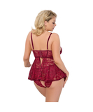 Cottelli Lingerie ruby lace babydoll