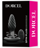 Dorcel Spin Plug analinis vibratorius su nuotolinio valdymo pulteliu