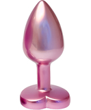 Dreamtoys Metalowy korek do pośladków Pearl Pink