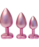 Dreamtoys Pearl Pink metāla anālais stimulators