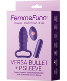 FemmeFunn Versa Bullet minivibrators ar uzmavu un pulti