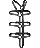 Darkness leatherette restraint harness