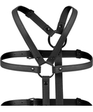 Darkness leatherette restraint harness