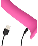 Loveline Medium Pink strap-on vibrators