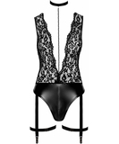 Noir Handmade Libido F297 black bodysuit