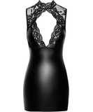 Noir Handmade Orgia F343 black mini dress