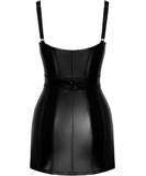 Noir Handmade ProjectFetish F320 black mini dress