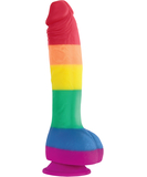 NS Novelties Colours Pride Edition 8 inch silikoninis dildo