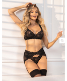 Obsessive Donna Dream black lace lingerie set