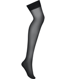 Obsessive S800 black suspender stockings