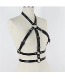 Subblime leatherette bralette harness