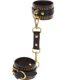 Taboom Vogue leatherette studded wrist cuffs