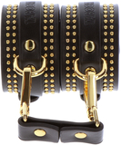 Taboom Vogue leatherette studded wrist cuffs