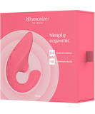 Womanizer Blend vibrators ar Pleasure Air klitora stimulatoru