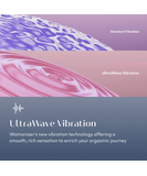 Womanizer Vibe UltraWave technologijos begarsis vibratorius