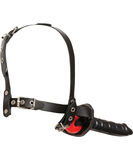 Zado Gag & Dildo leather head harness