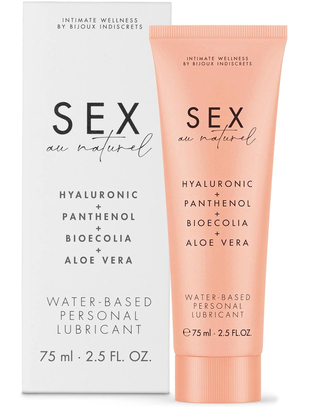 Bijoux Indiscrets Sex Au Naturel Isosmotic Water-based Personal Lubricant (75 ml)