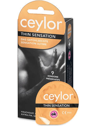 Ceylor Thin Sensation prezervatyvai (9 vnt.)
