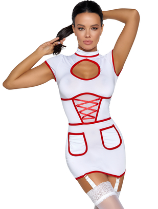 Cottelli Lingerie Nurse Erotic Dress