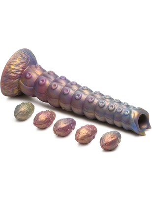 Creature Cocks Deep Invader Tentacle Ovipositor Fantasy Silikoni Dildo