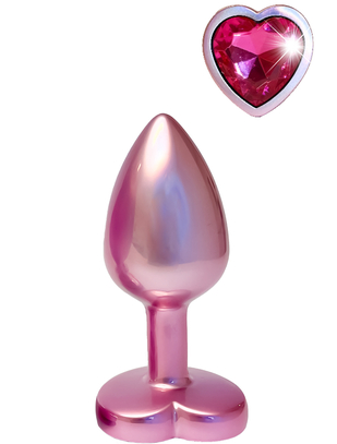 Dreamtoys Pearl Pink металлическая анальная пробка