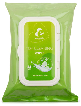 Easyglide salvrätikud seksimänguasjade puhastamiseks (25 tk)
