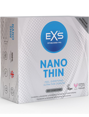 EXS Nano Thin prezervatīvi (48  gab.)