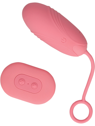 Loveline Cushioned Silicone Egg Vibrator With Remote Control