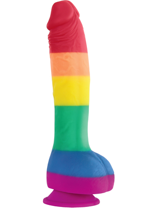 NS Novelties Colours Pride Edition 8 inch silicone dildo