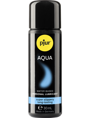 pjur Aqua water-based personal lubricant (30 / 100 / 250 ml)