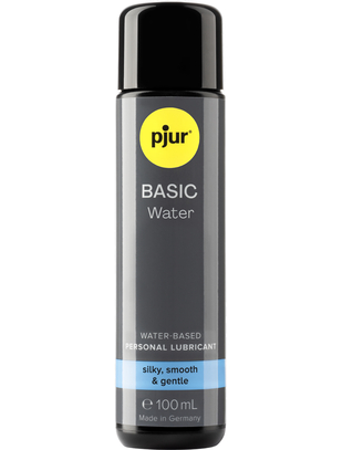 pjur Basic Water vesipohjainen henkilökohtainen liukuvoide (100 ml)